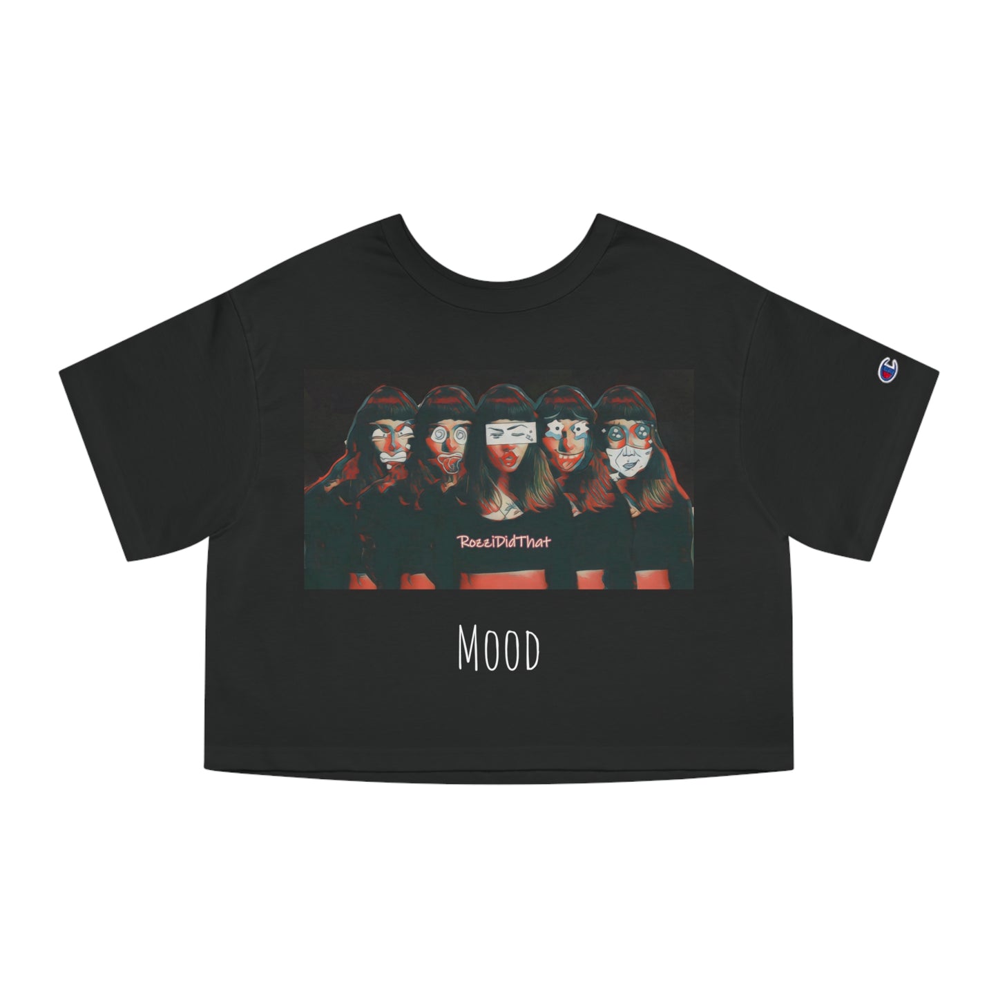Mood Roulette Cropped Tee - Champion X RozziDidthat