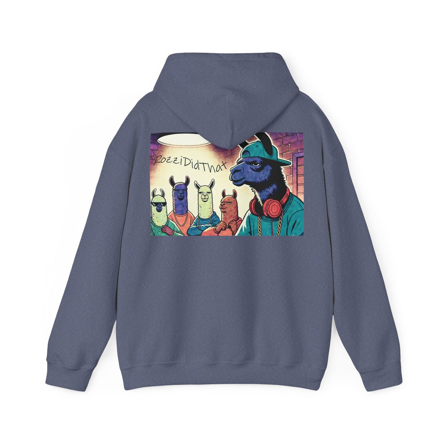 RozziDidThat Cozy Llama Hoodie