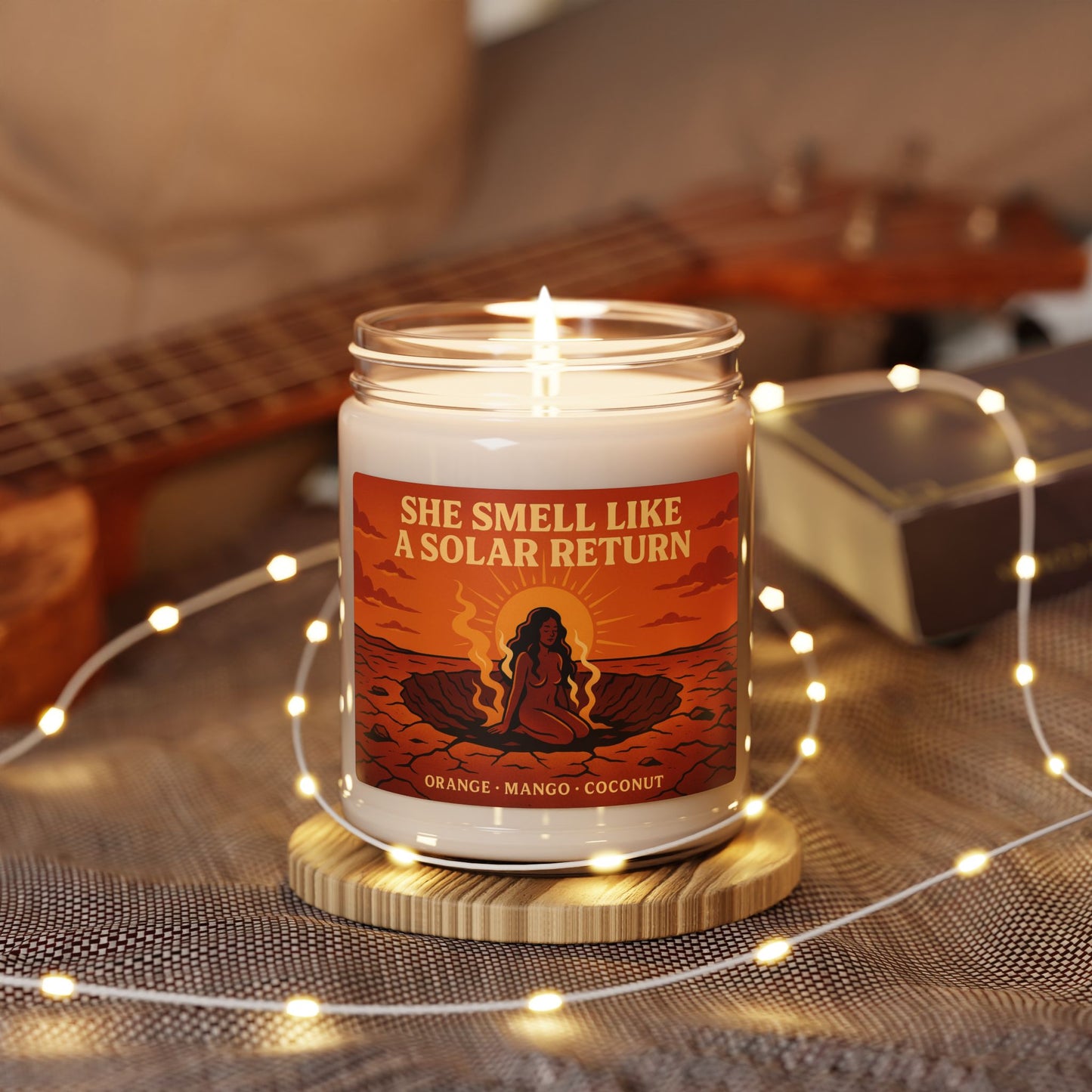 Echoes of Atlantis Soy Candle, Salty Ocean & Sandalwood, Relaxation Gift, Home Decor, Aromatherapy, Ocean Vibes, Wax Candle