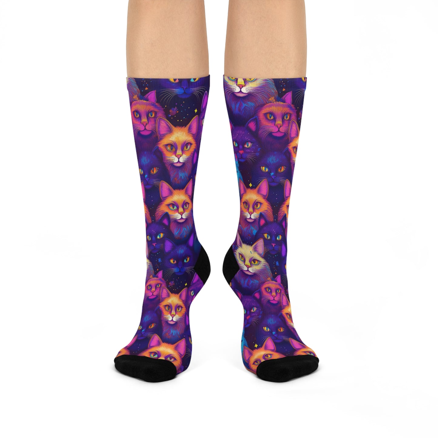 Nebula Neko Socks