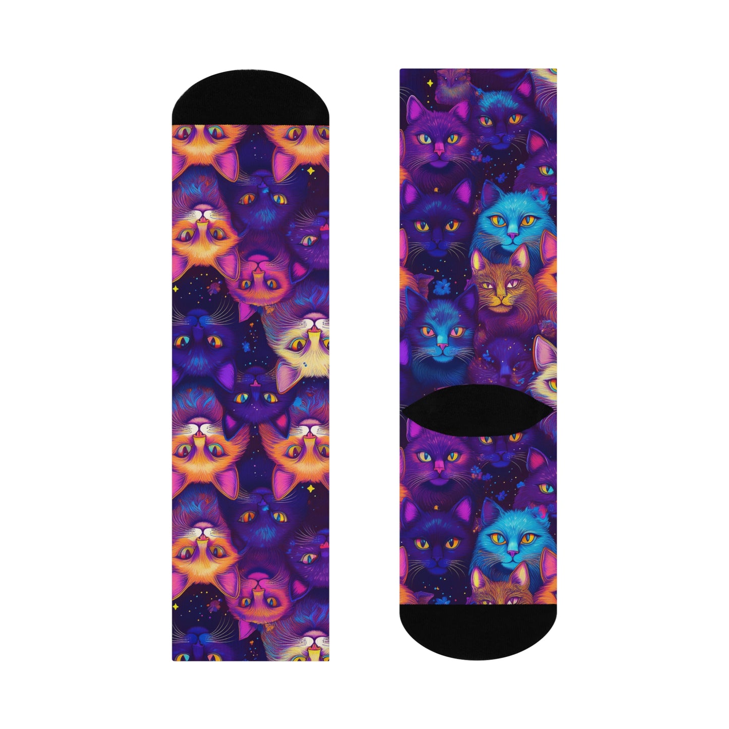 Nebula Neko Socks