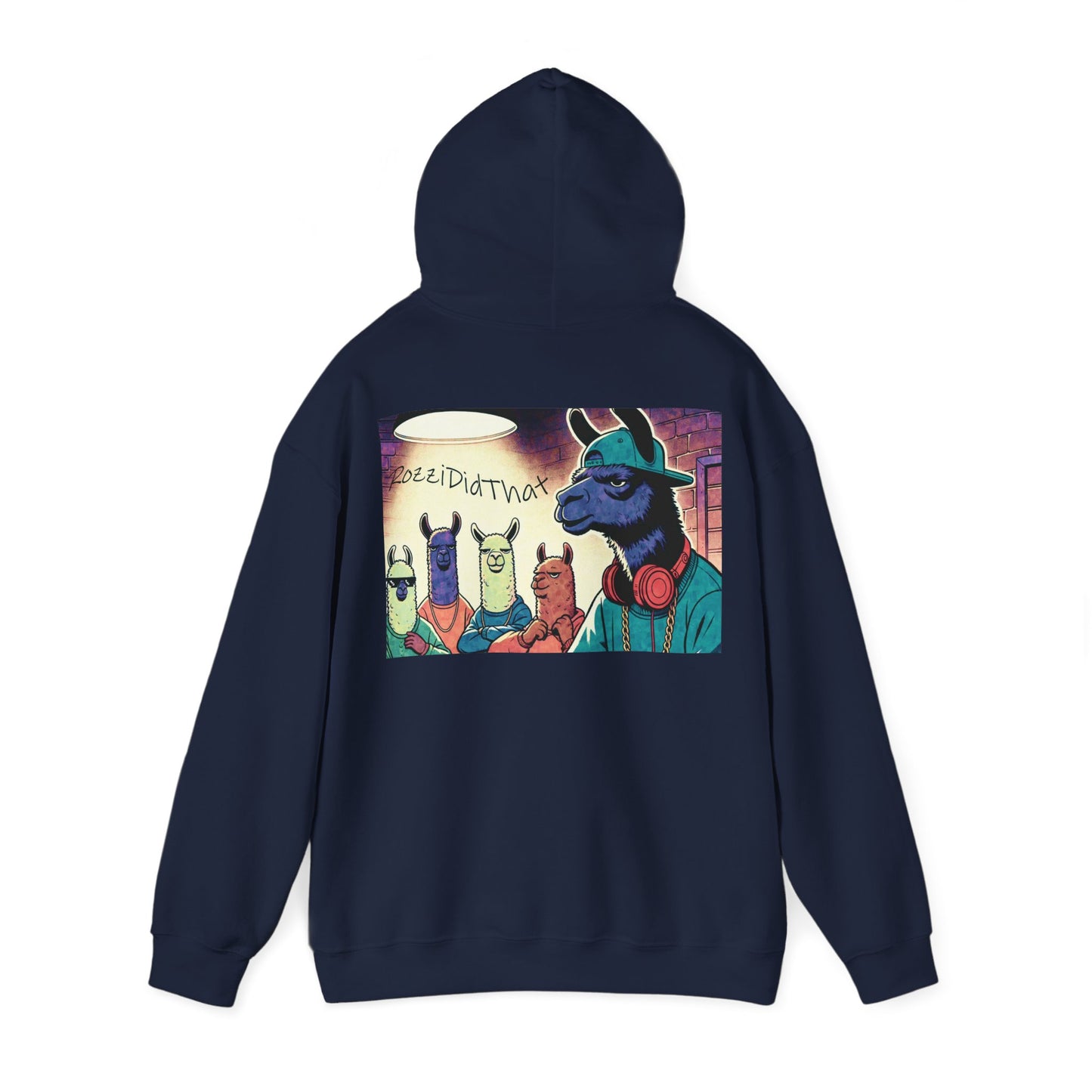 RozziDidThat Cozy Llama Hoodie