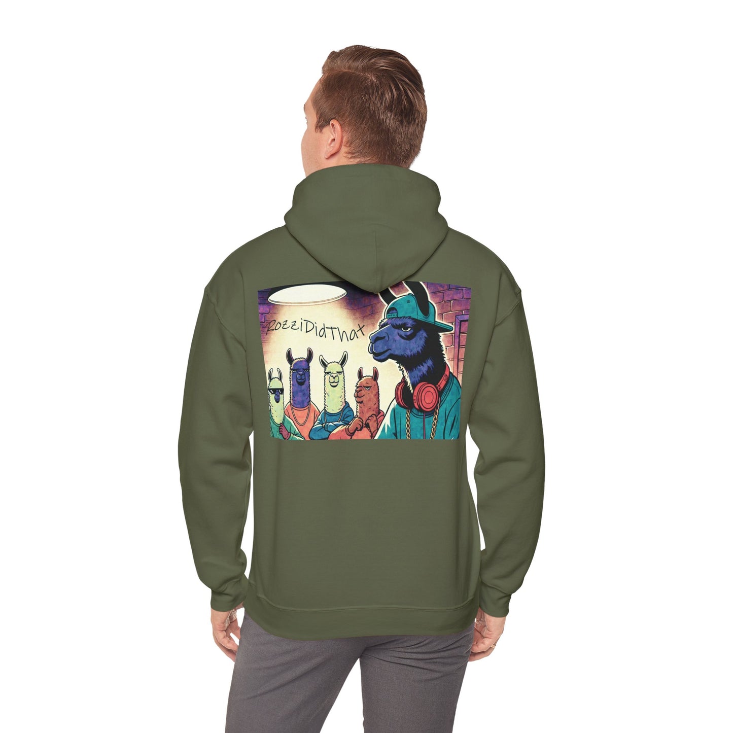 RozziDidThat Cozy Llama Hoodie