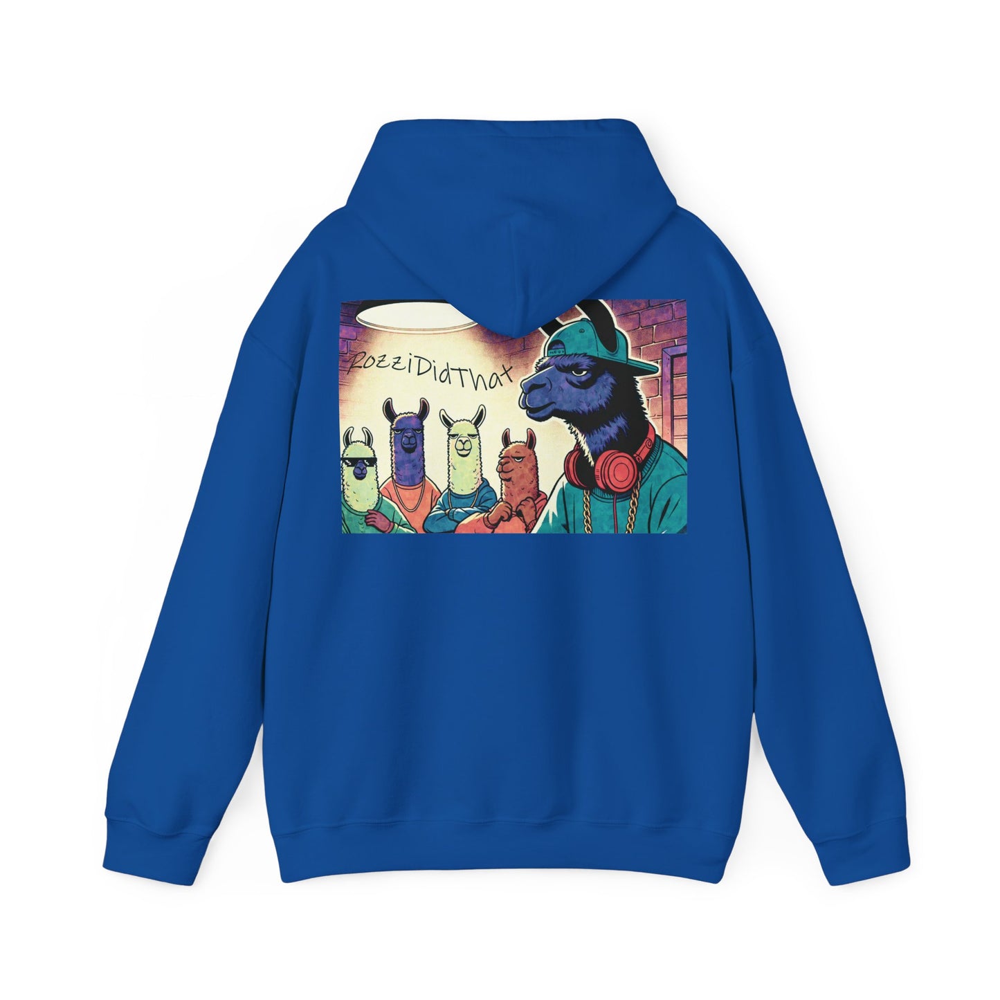 RozziDidThat Cozy Llama Hoodie