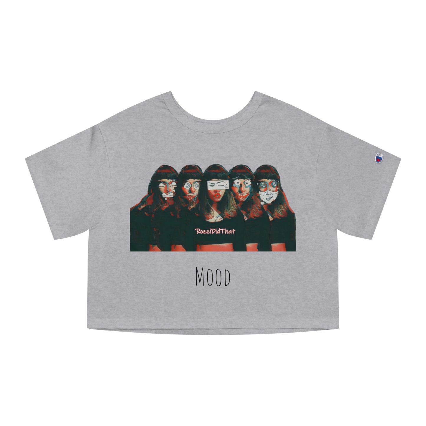 Mood Roulette Cropped Tee - Champion X RozziDidthat