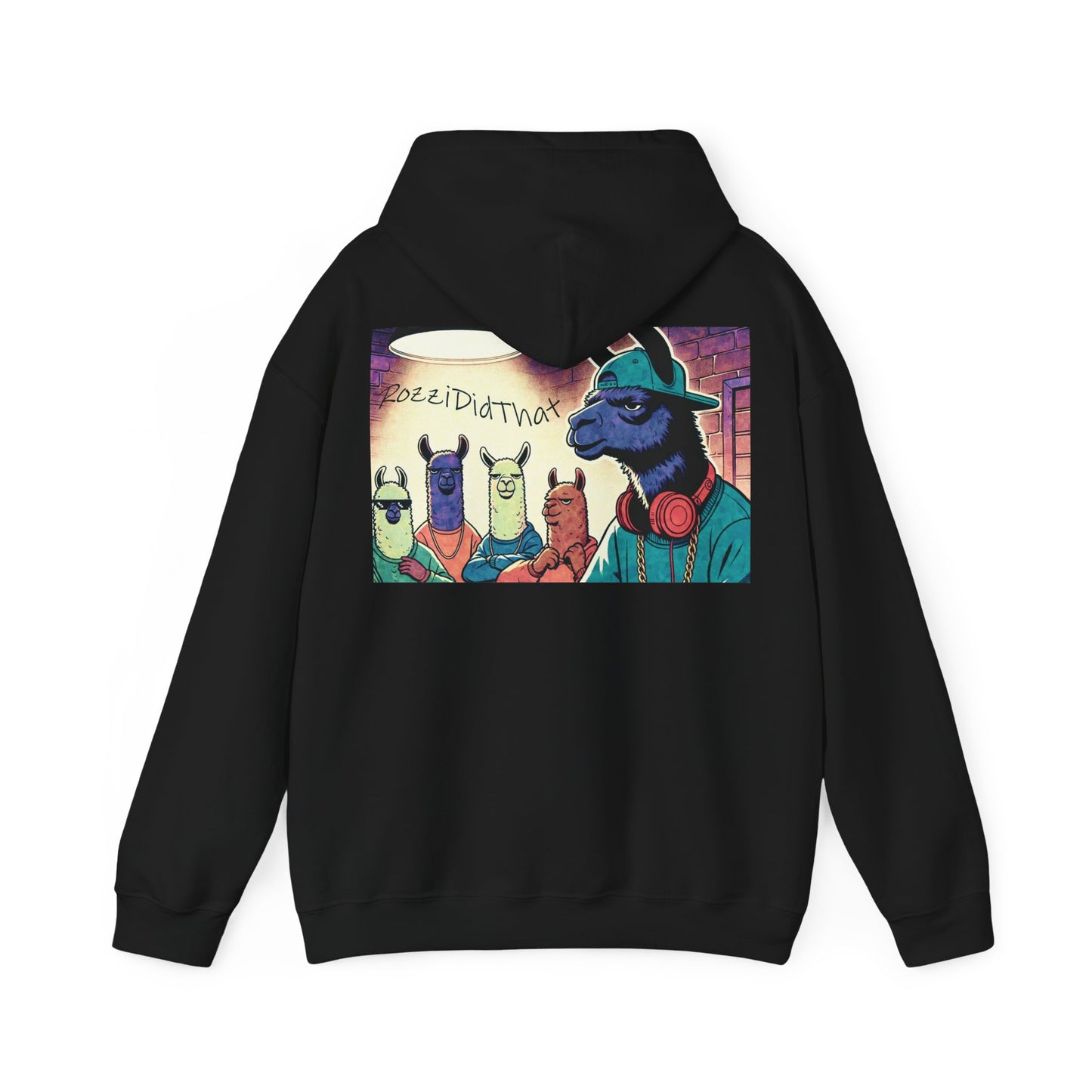 RozziDidThat Cozy Llama Hoodie