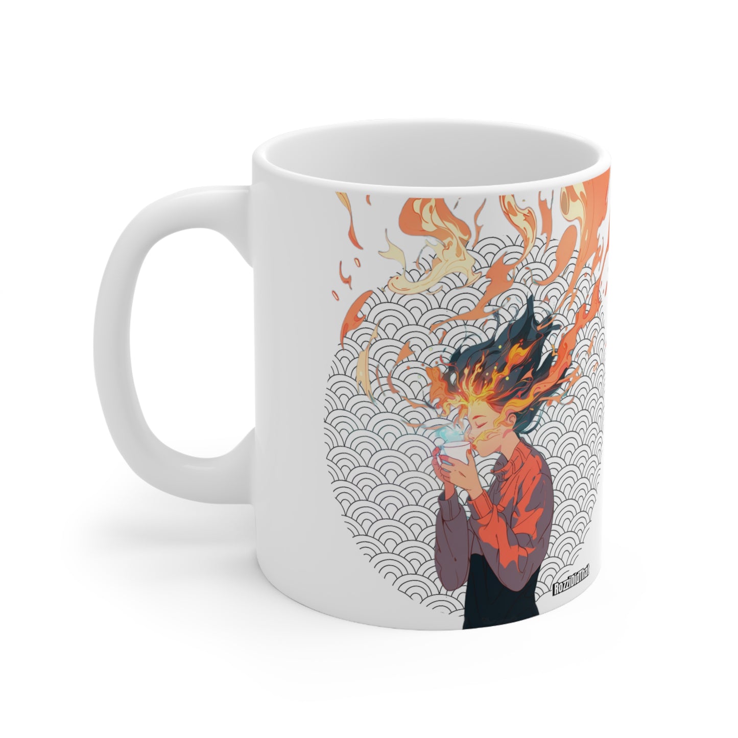 The Caffeine Guardian - Ceramic Coffee Mug
