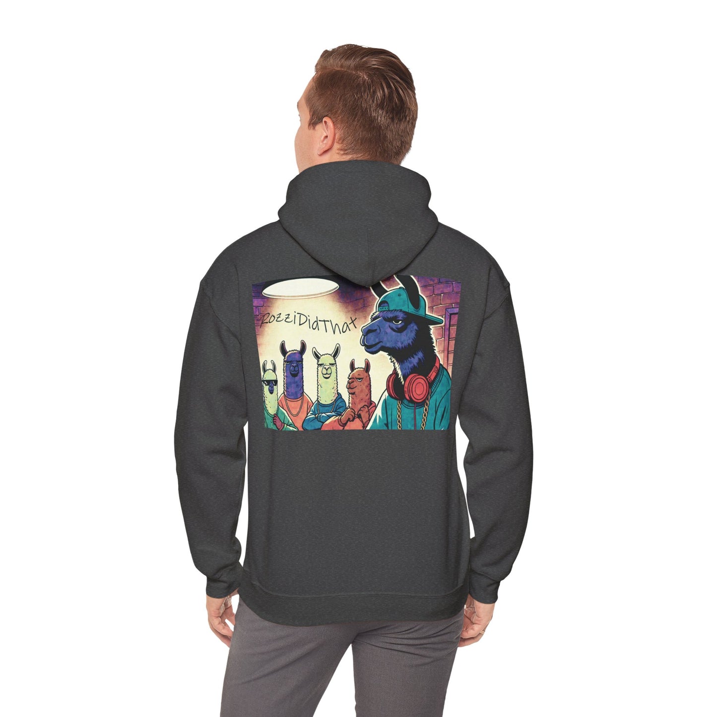 RozziDidThat Cozy Llama Hoodie