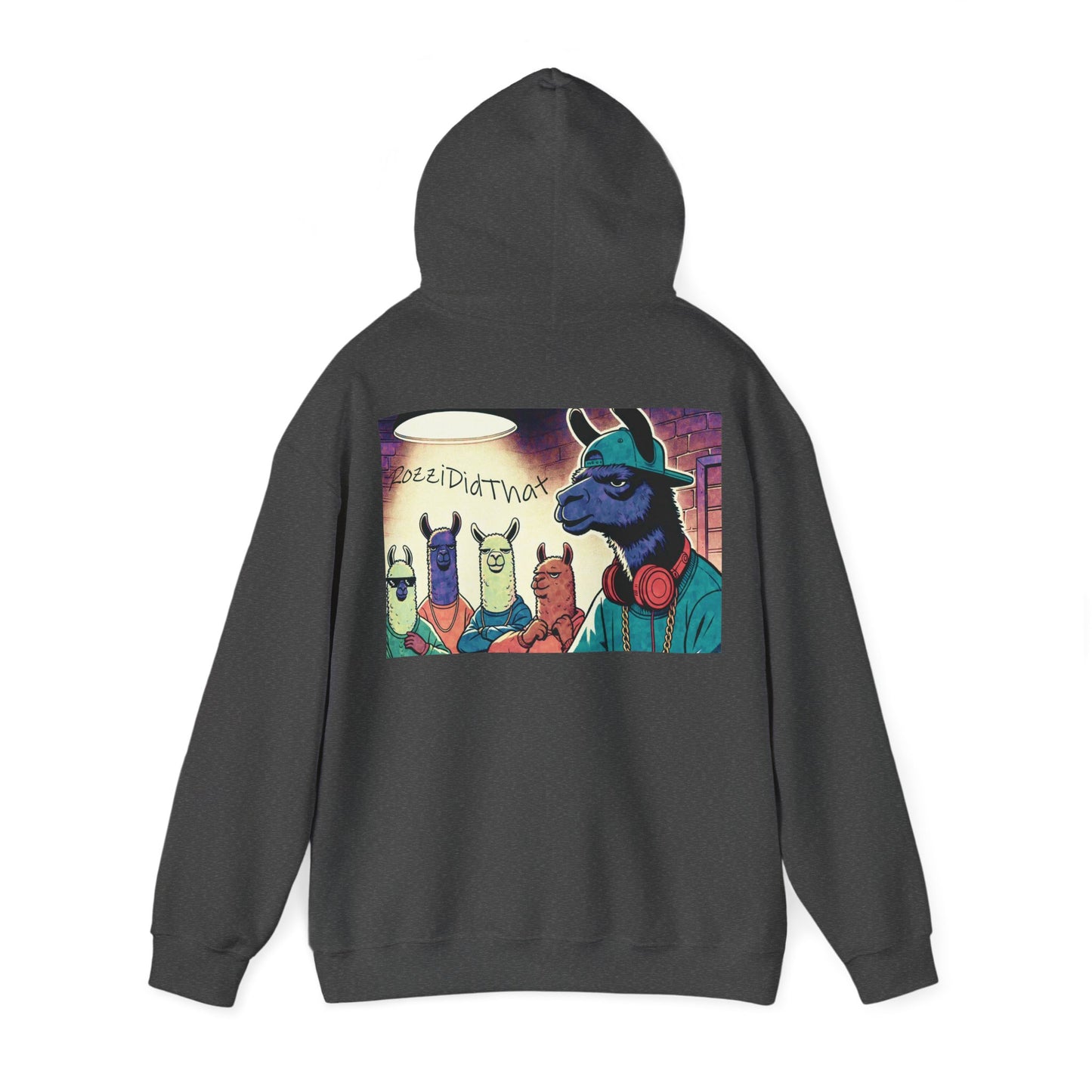 RozziDidThat Cozy Llama Hoodie