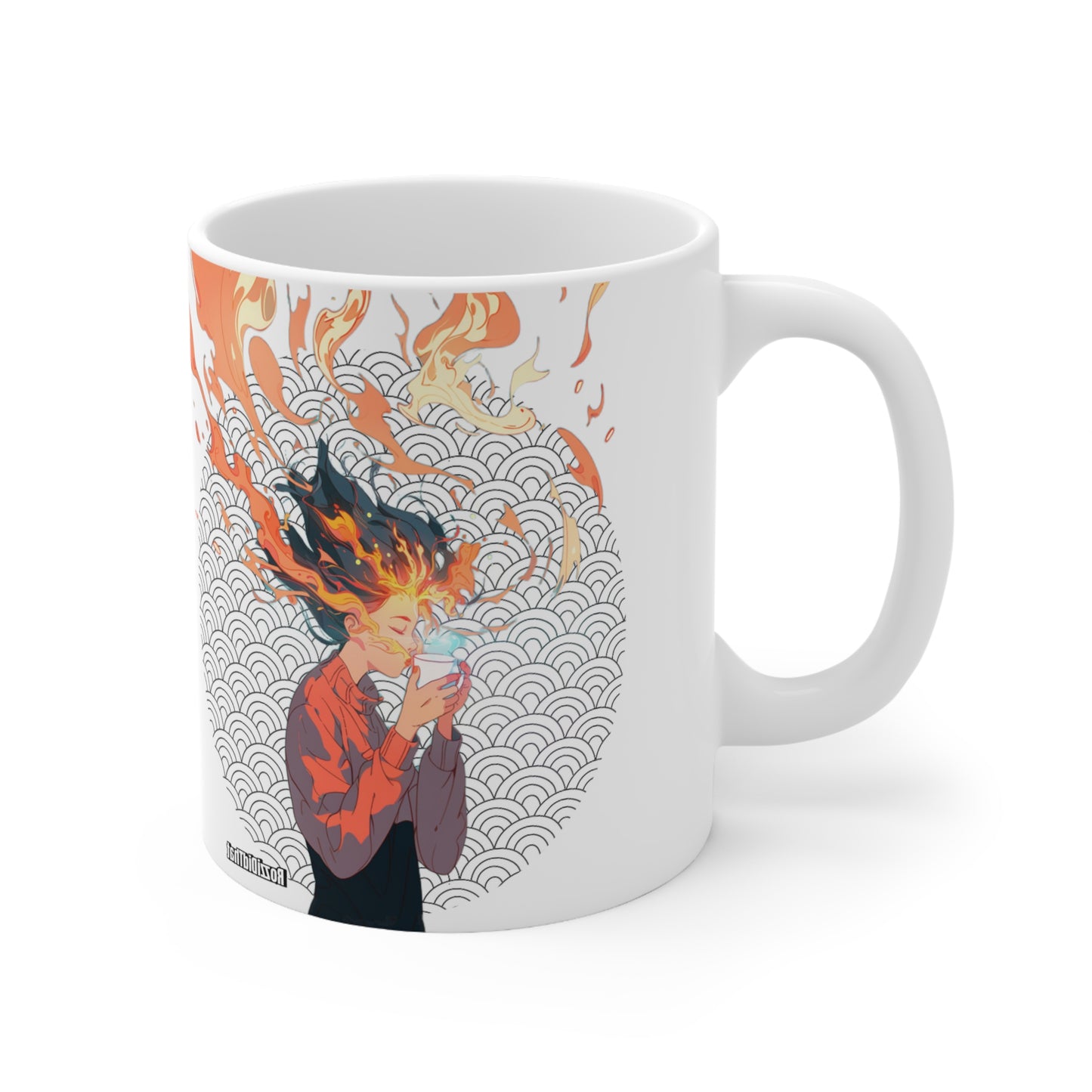 The Caffeine Guardian - Ceramic Coffee Mug