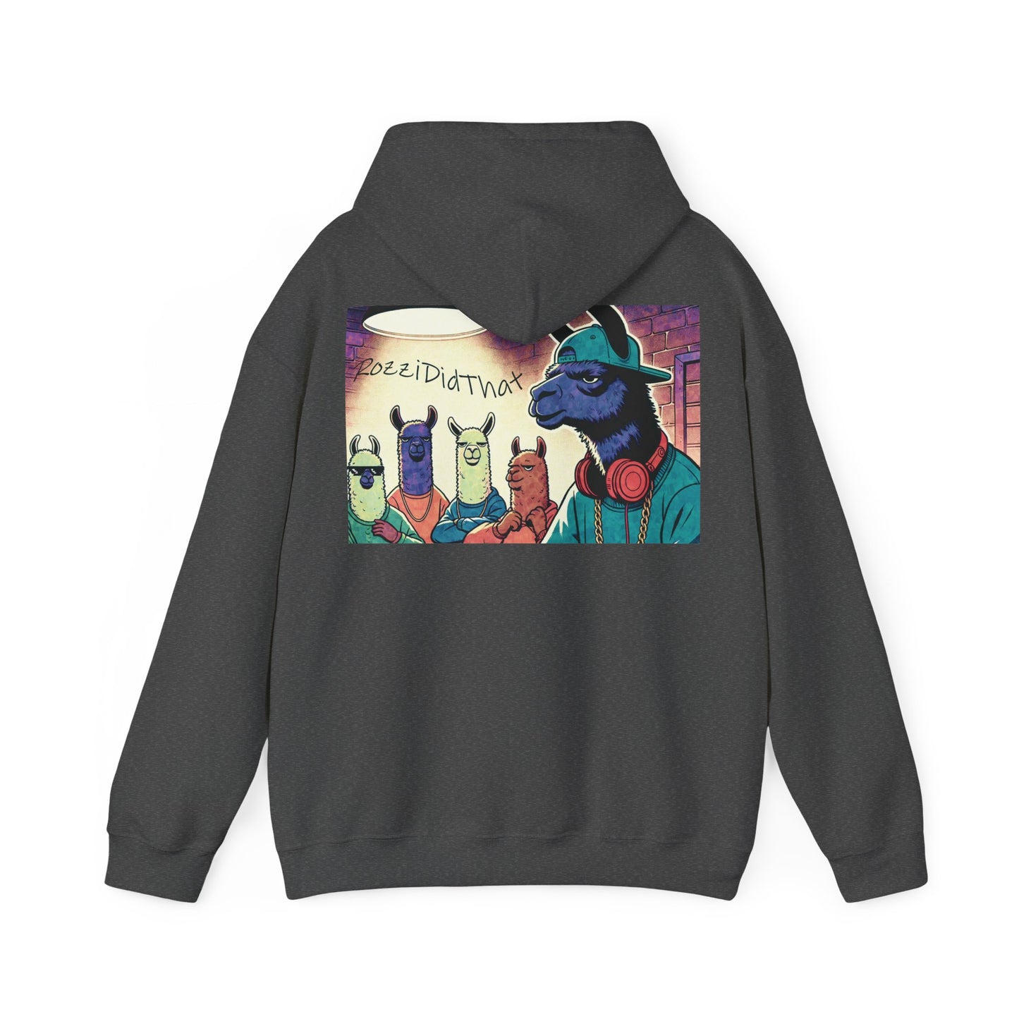 RozziDidThat Cozy Llama Hoodie