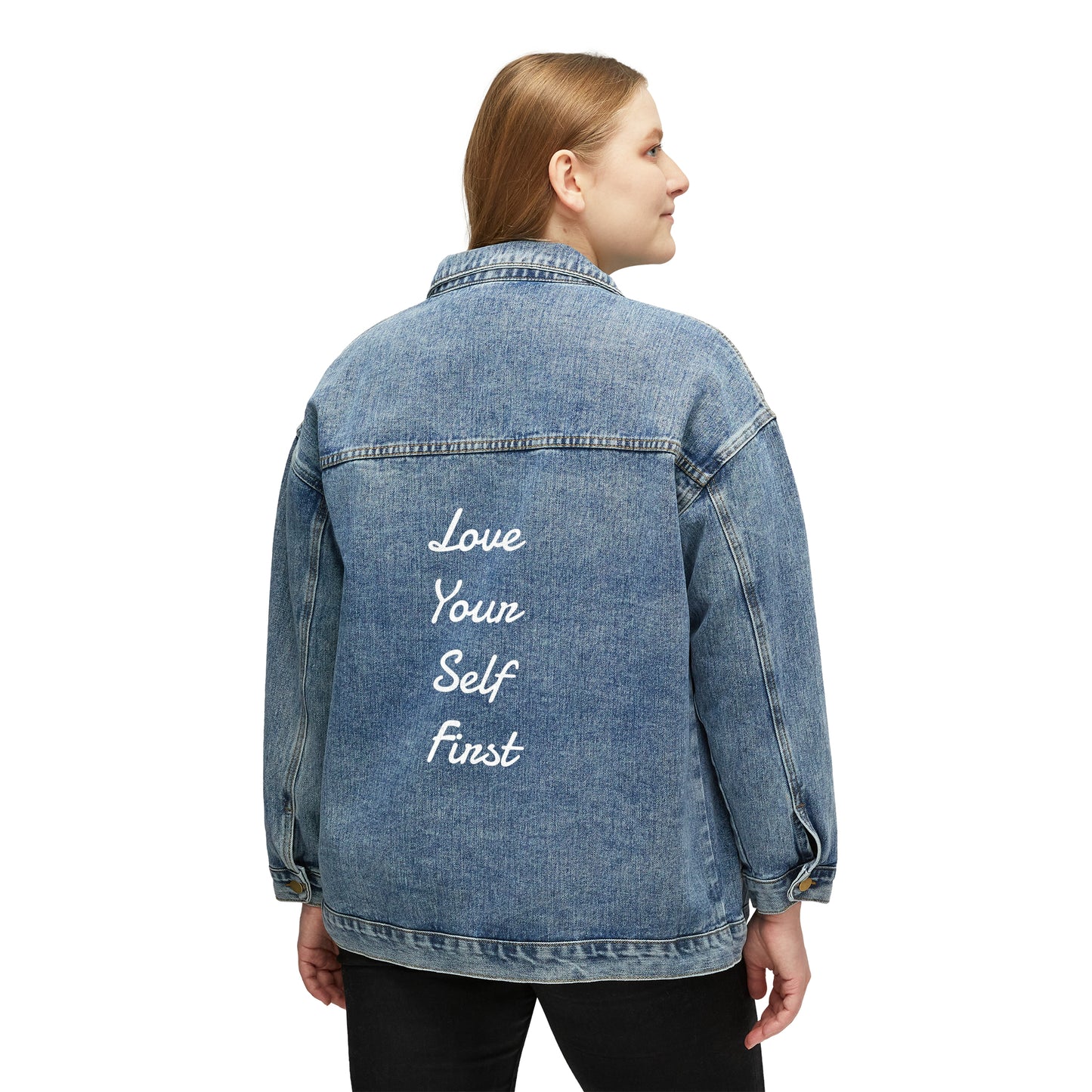 Love yourself first Denim Jacket