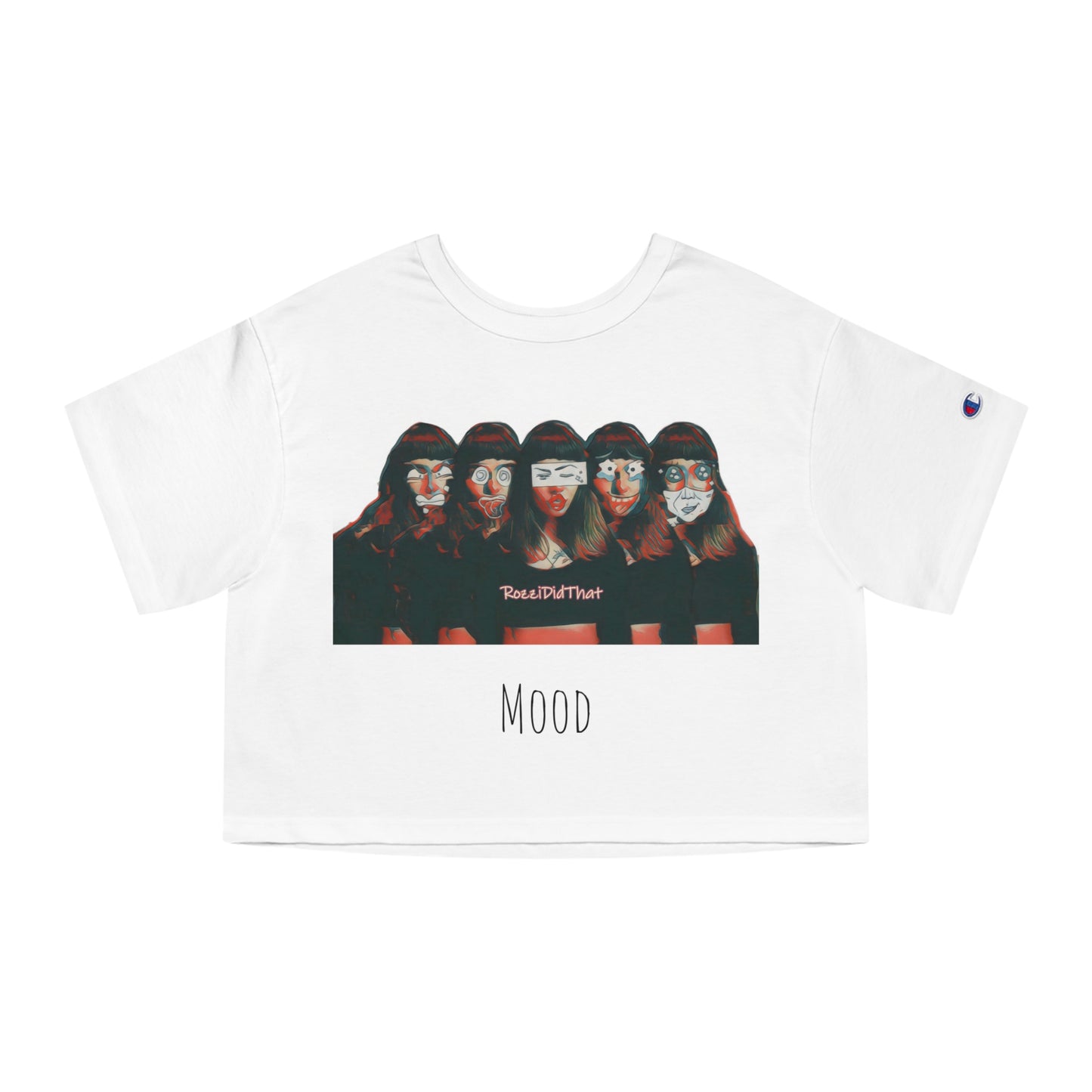Mood Roulette Cropped Tee - Champion X RozziDidthat