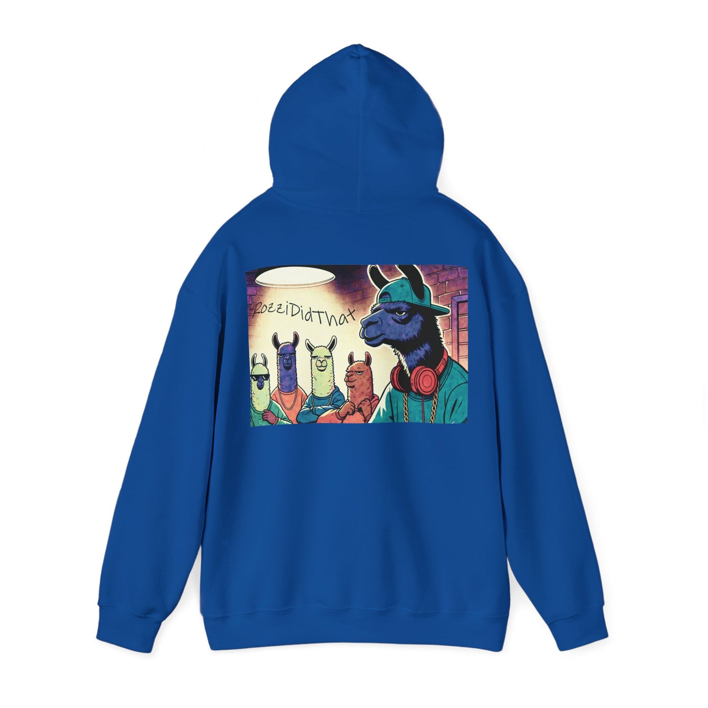 RozziDidThat Cozy Llama Hoodie