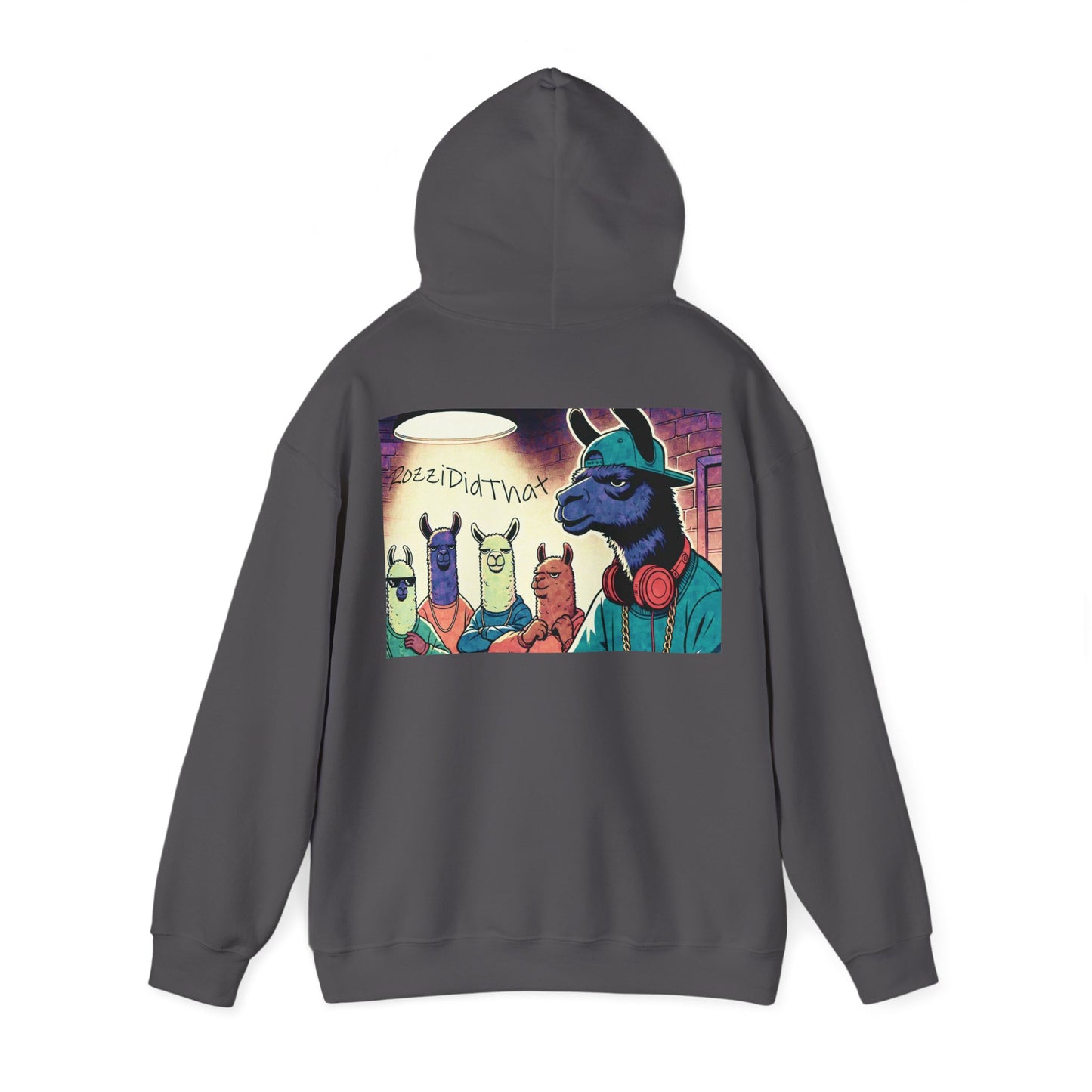 RozziDidThat Cozy Llama Hoodie