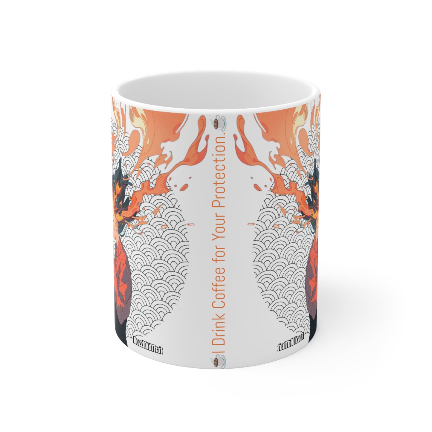 The Caffeine Guardian - Ceramic Coffee Mug