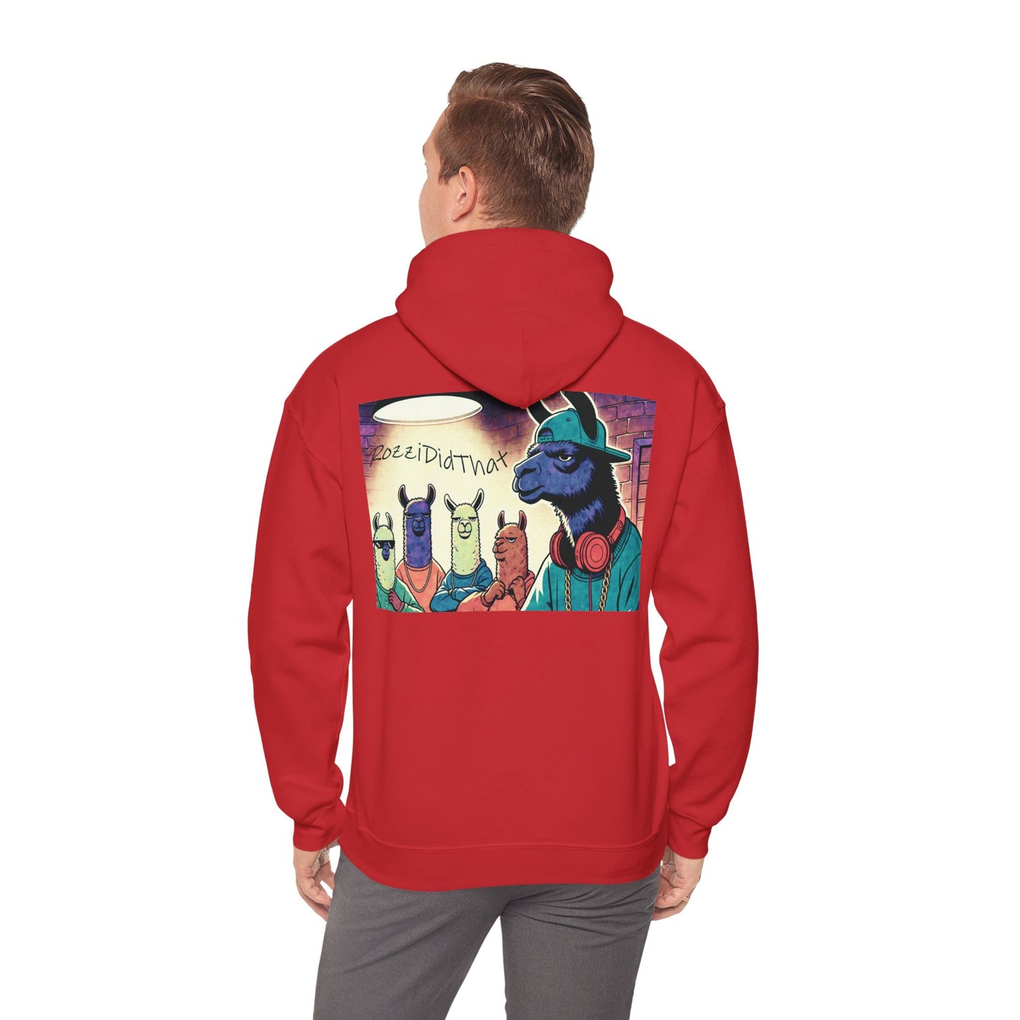 RozziDidThat Cozy Llama Hoodie