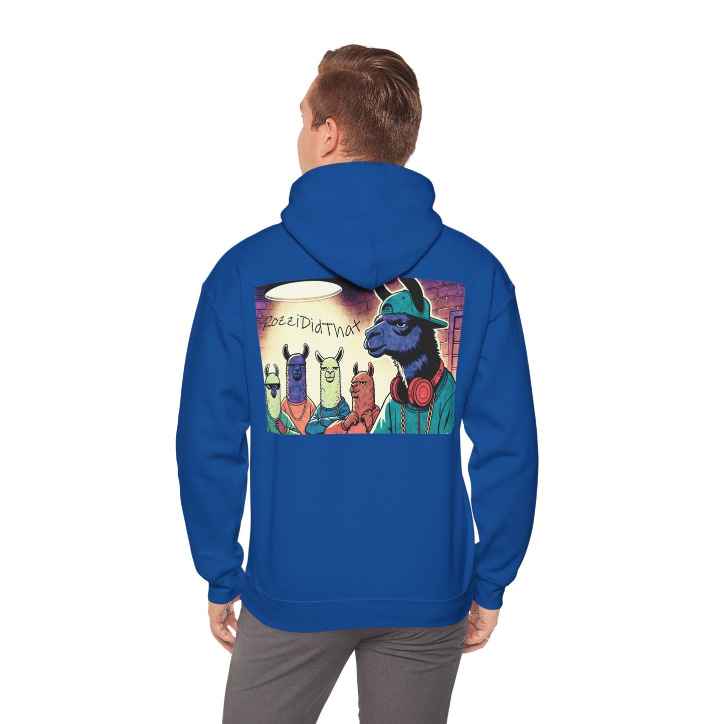 RozziDidThat Cozy Llama Hoodie