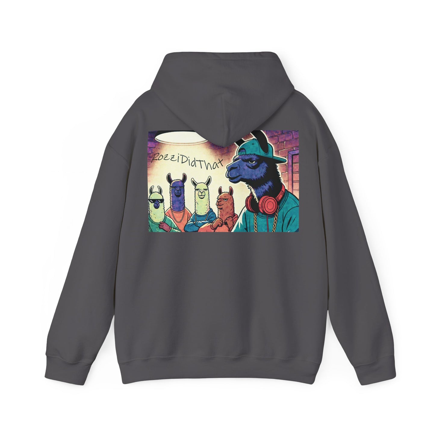 RozziDidThat Cozy Llama Hoodie