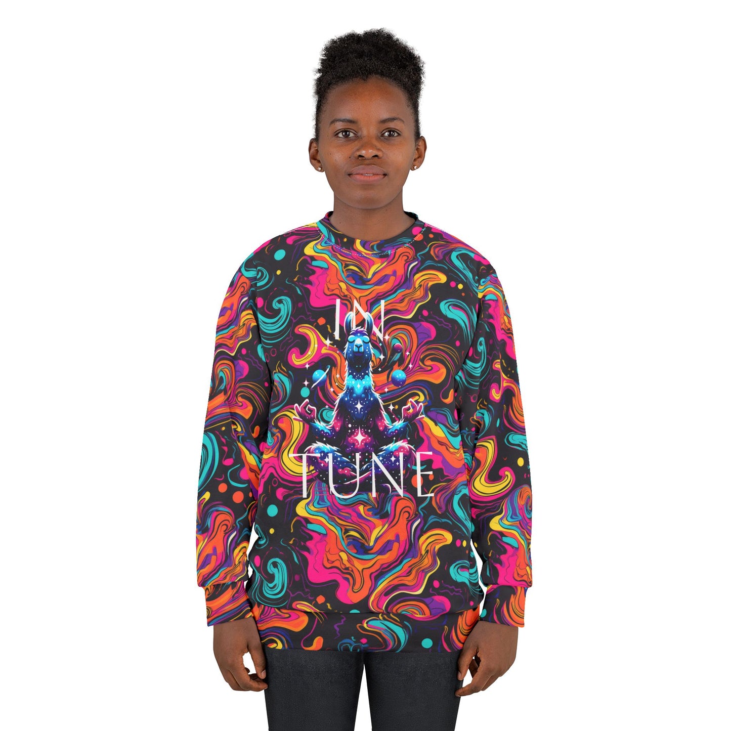 Cosmic Waves Sweater