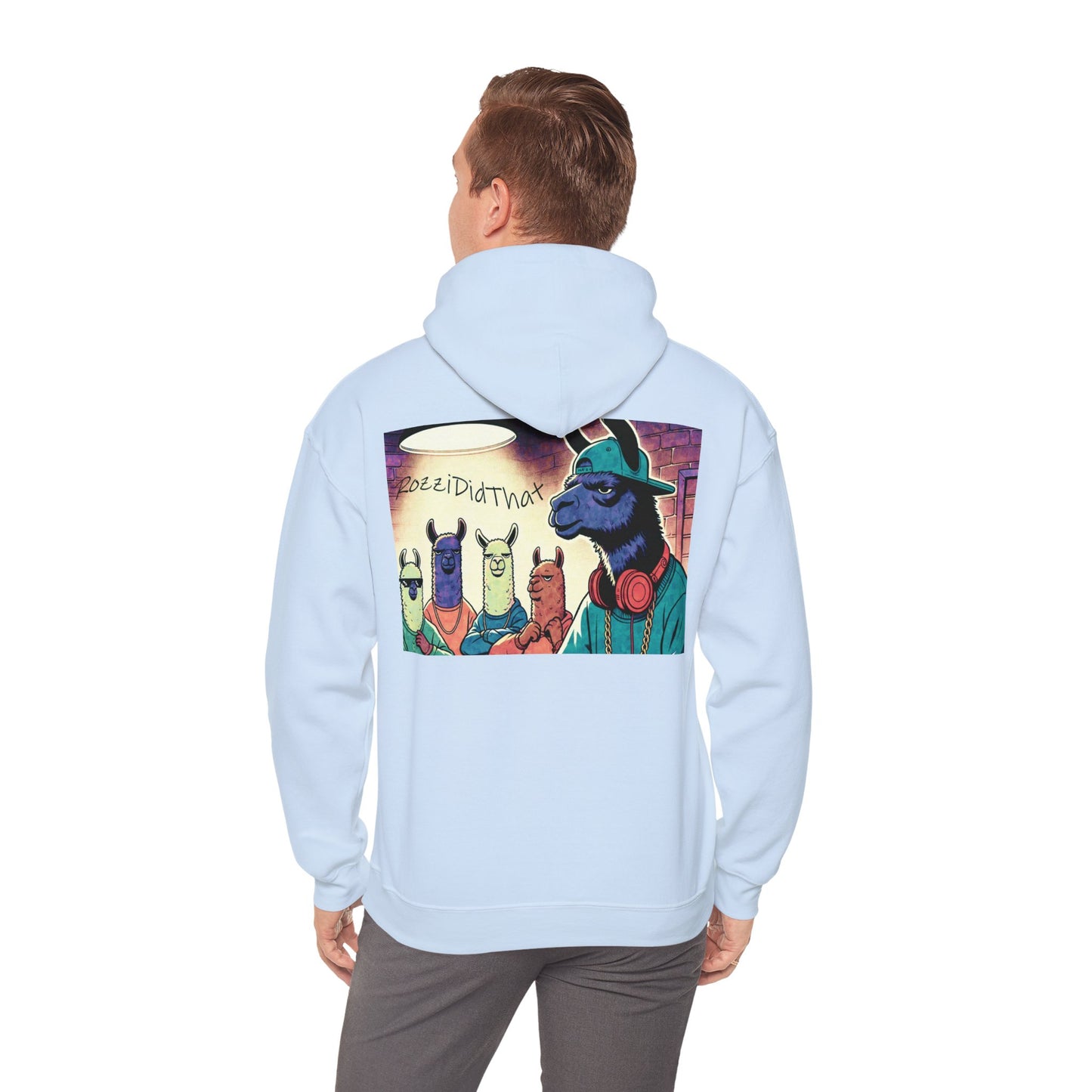 RozziDidThat Cozy Llama Hoodie