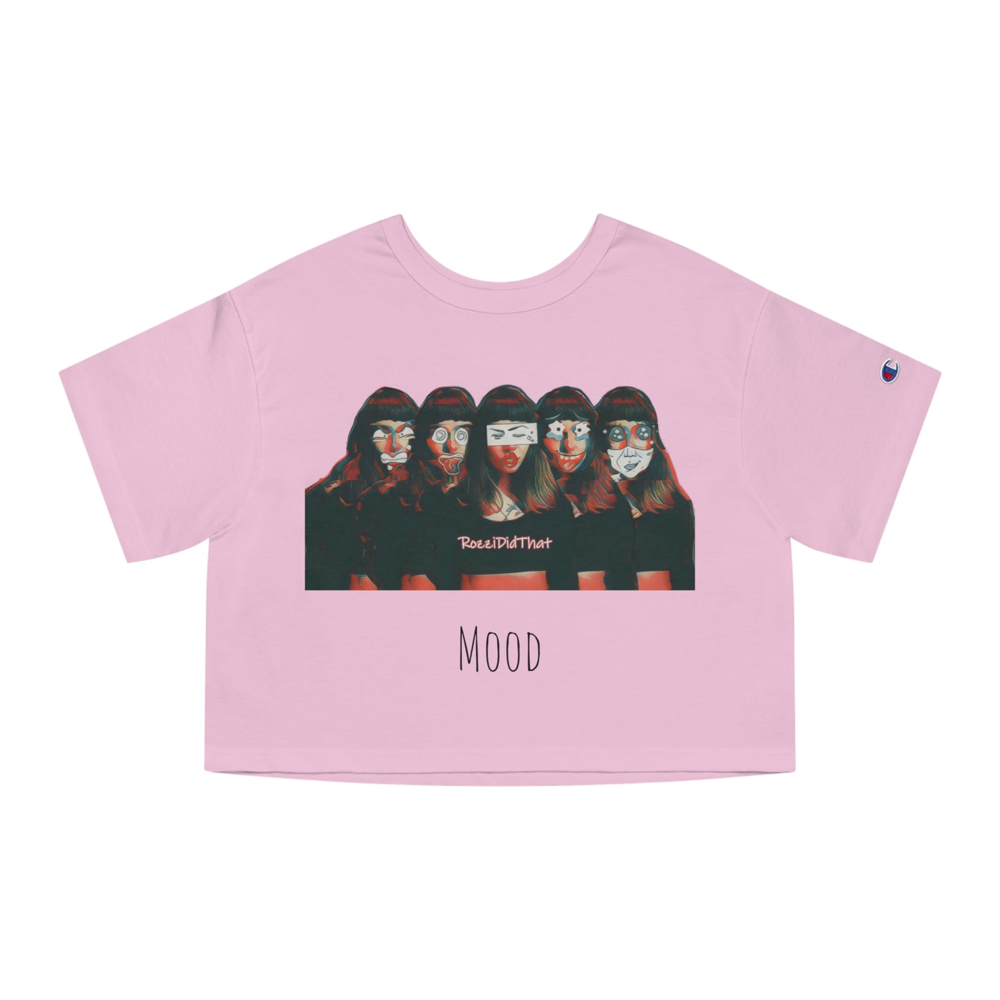 Mood Roulette Cropped Tee - Champion X RozziDidthat