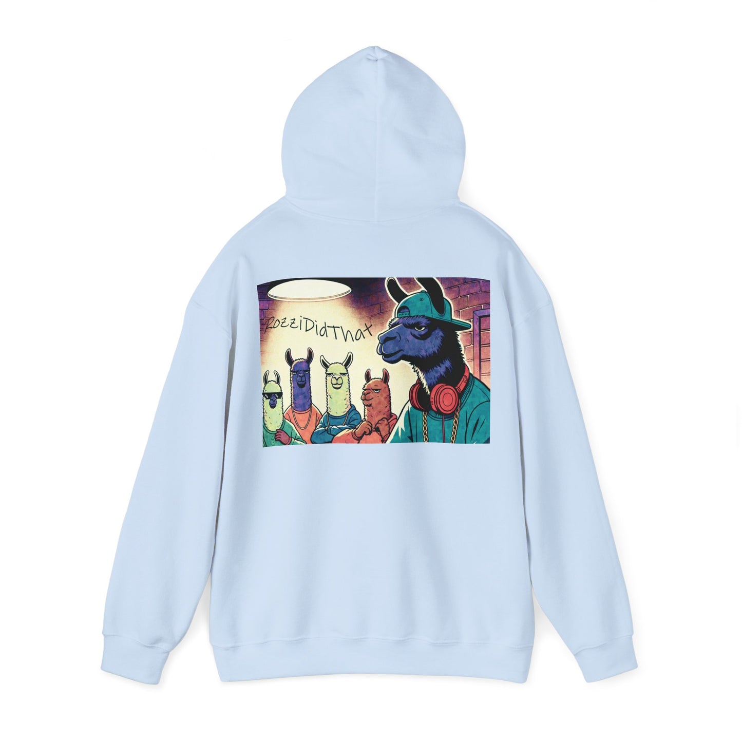 RozziDidThat Cozy Llama Hoodie