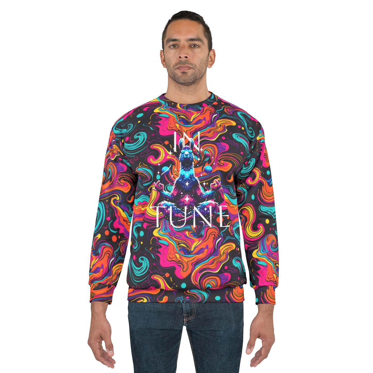 Cosmic Waves Sweater