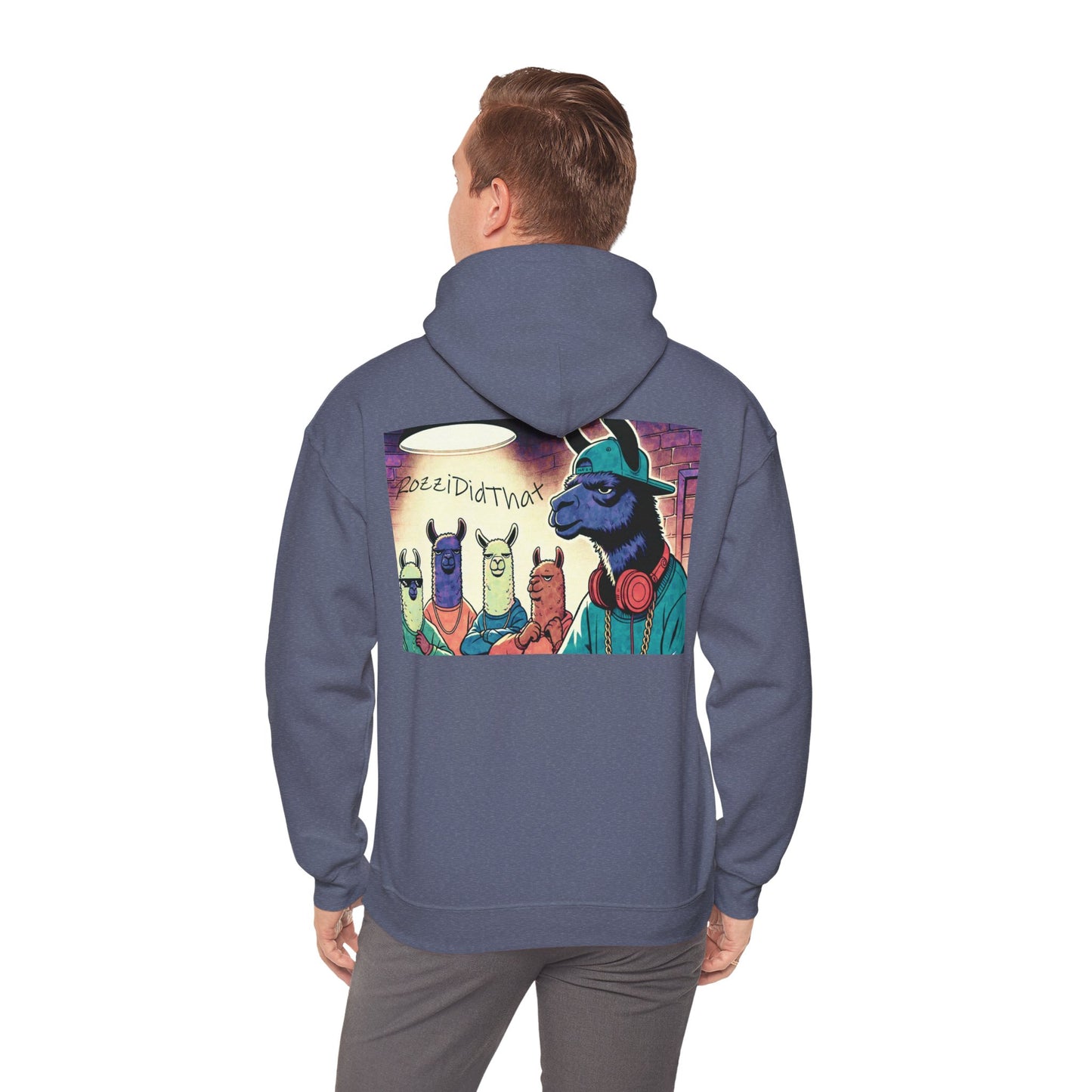 RozziDidThat Cozy Llama Hoodie