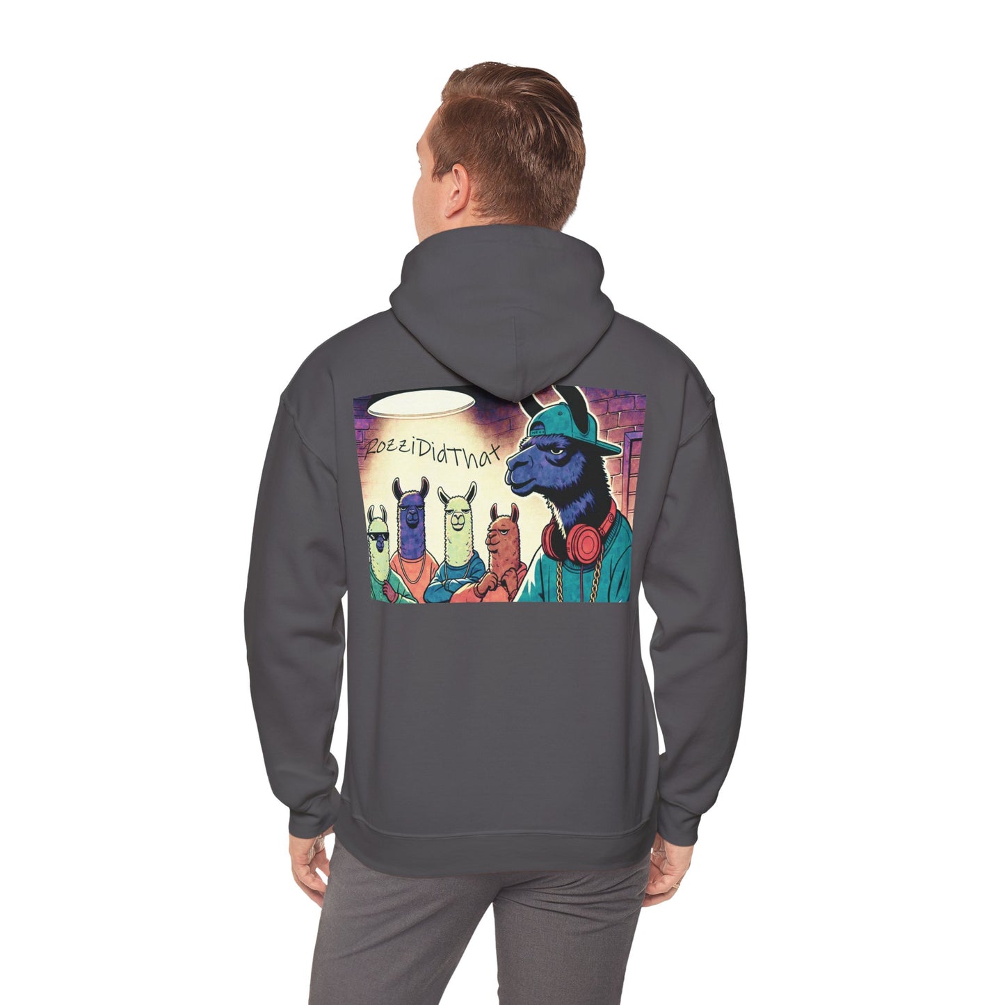 RozziDidThat Cozy Llama Hoodie