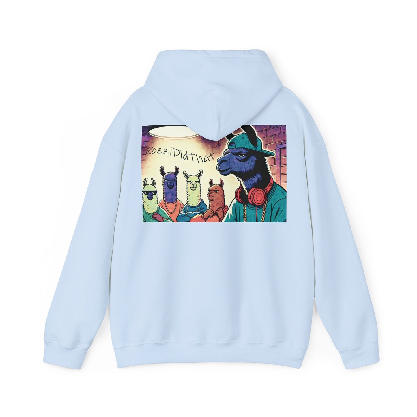 RozziDidThat Cozy Llama Hoodie