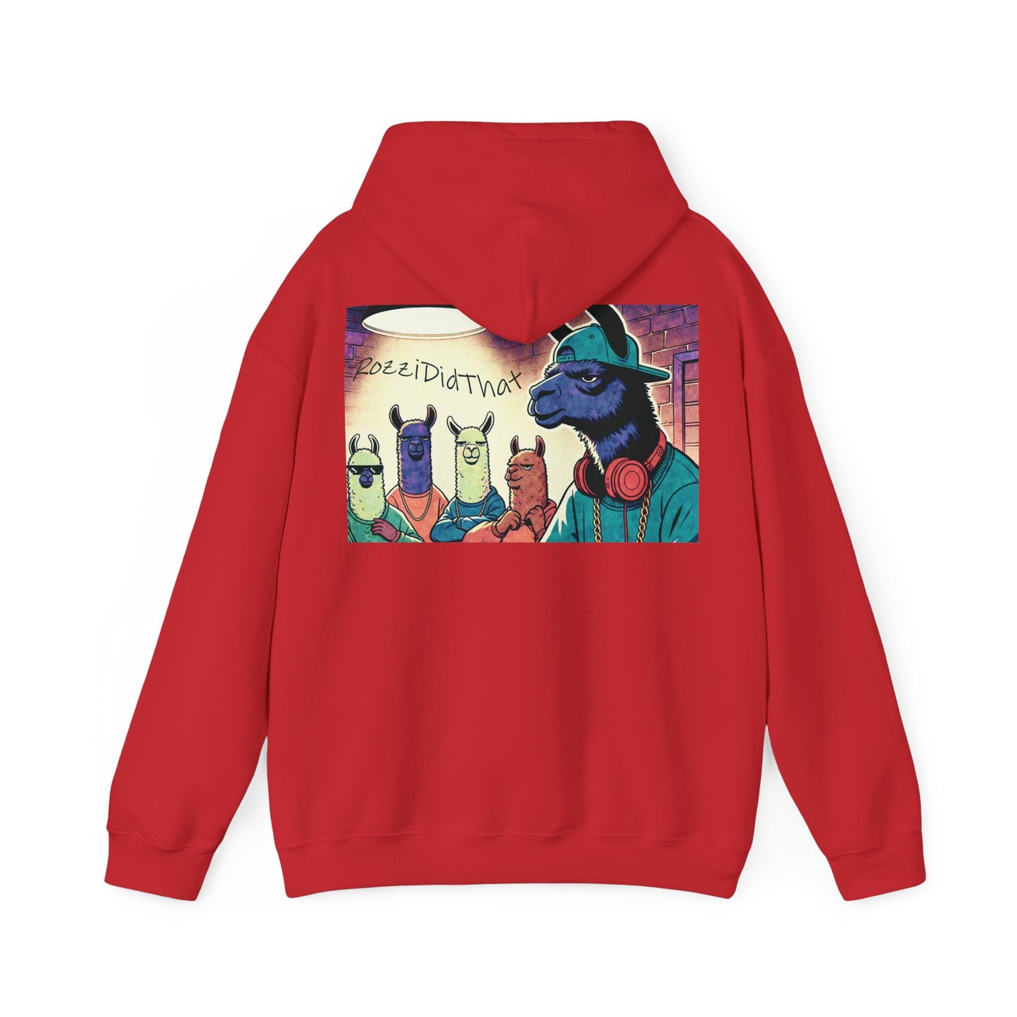 RozziDidThat Cozy Llama Hoodie