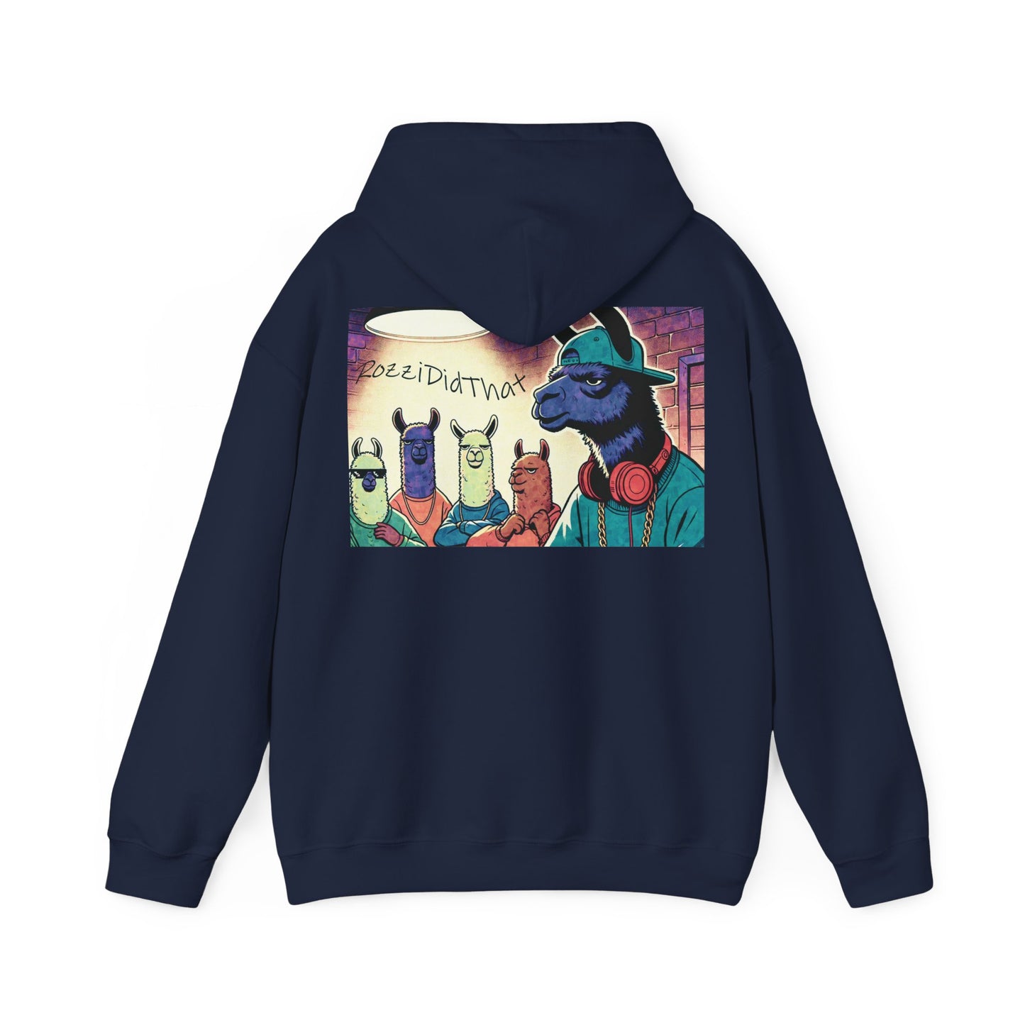 RozziDidThat Cozy Llama Hoodie