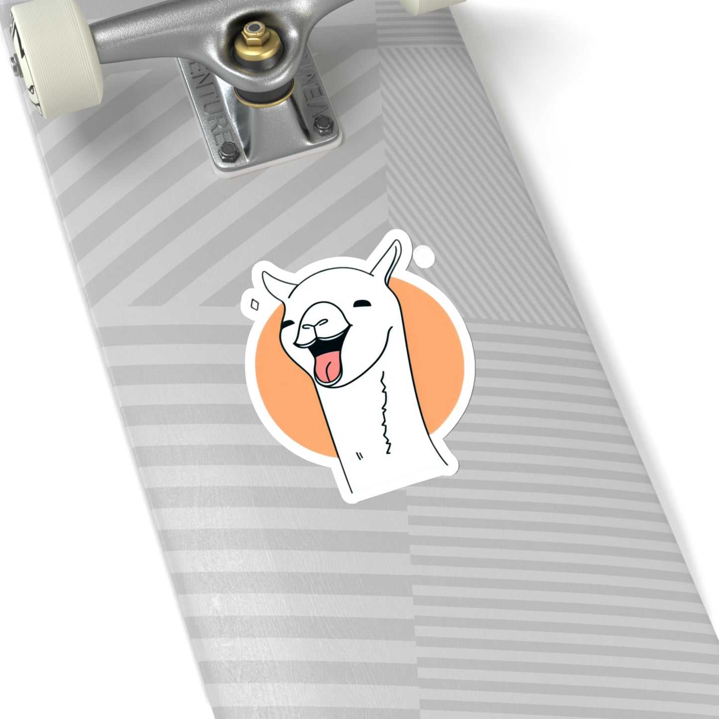 The Laughing llama Sticker