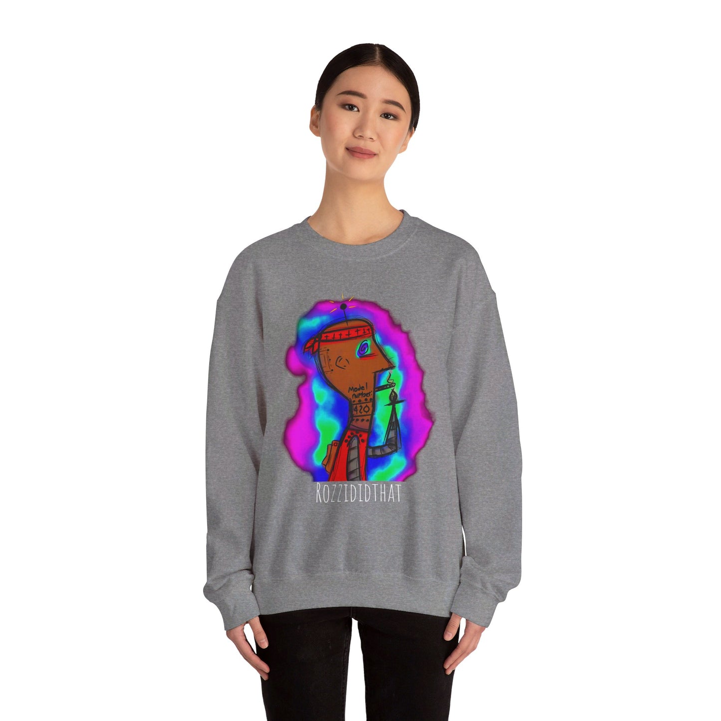 Model: 420" Unisex Heavy Blend™ Crewneck Sweatshirt