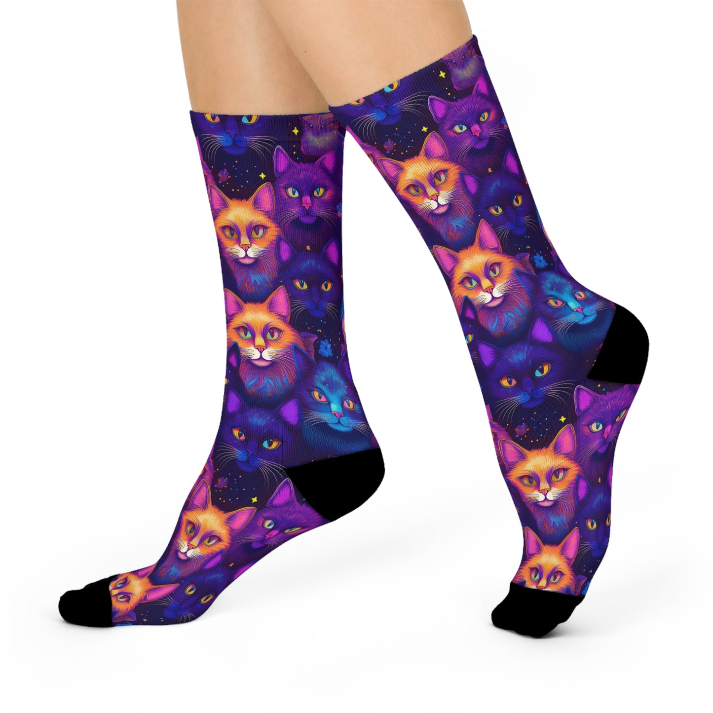 Nebula Neko Socks