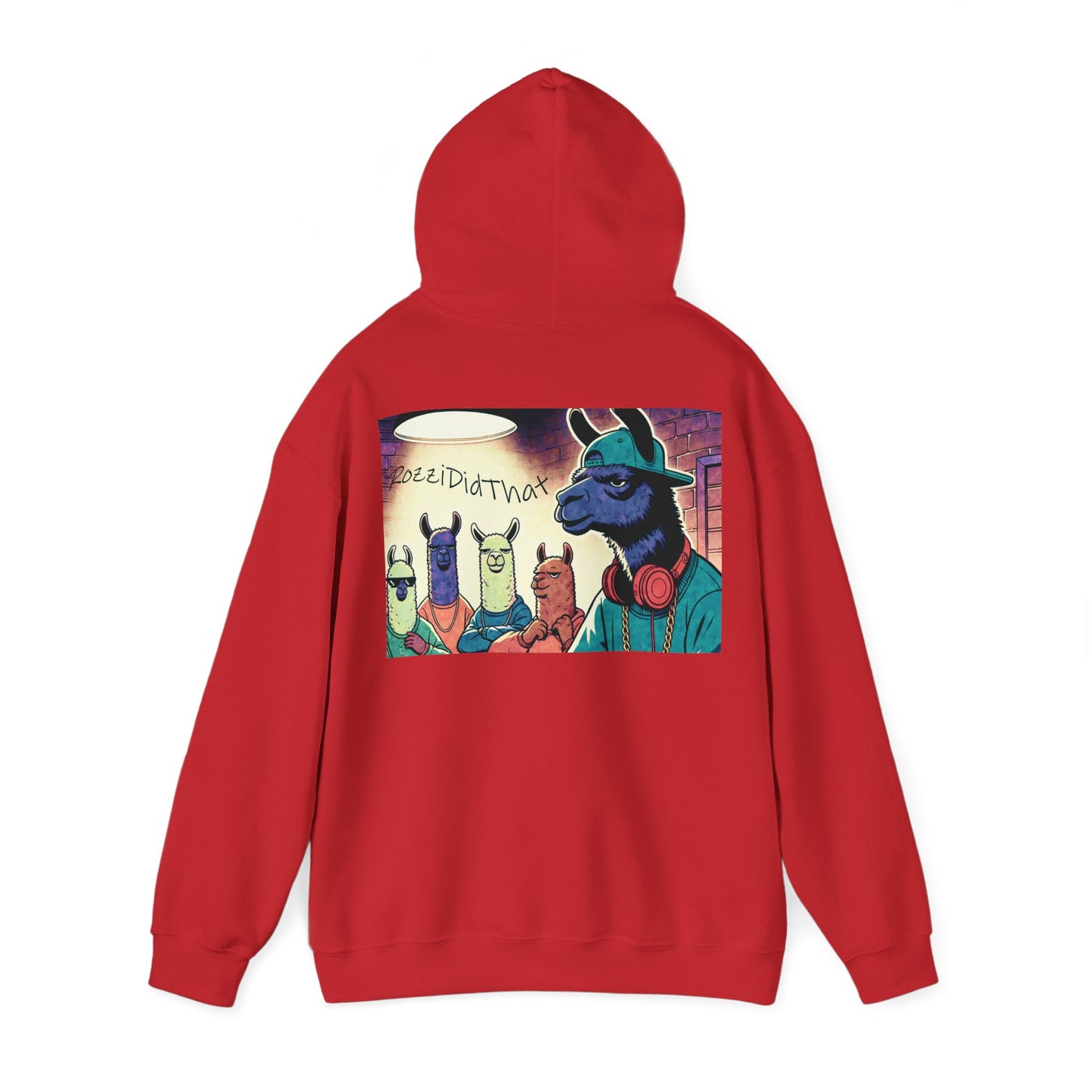 RozziDidThat Cozy Llama Hoodie