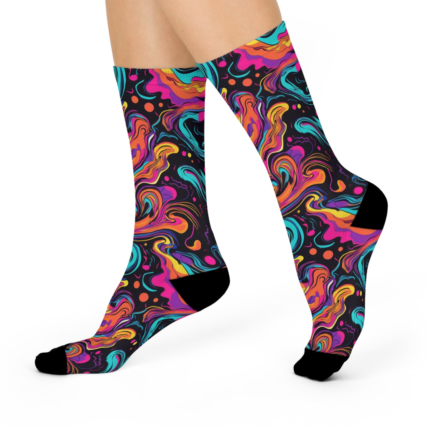 Cosmic Wave Socks