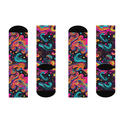 Cosmic Wave Socks