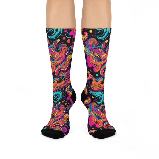 Cosmic Wave Socks